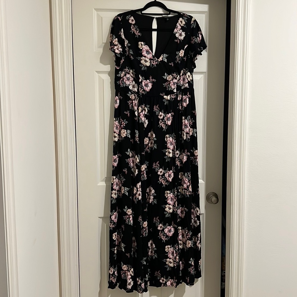 Long  floral dress